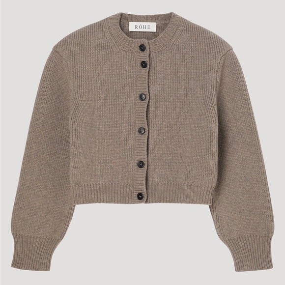 Rohe Statement Shoulder Cardigan